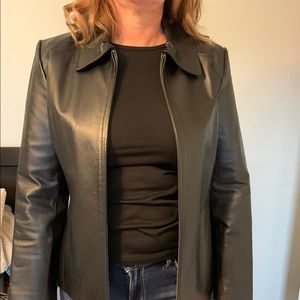 Leather jacket